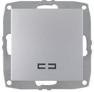 Mono Electric Χωνευτός Διακόπτης Τοίχου Μονός χωρίς Πλαίσιο Aller Retour Χρυσός