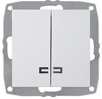 Mono Electric Vertiefter Elektrischer Wandtaster Zwei-Wege Ohne Rahmen Elektrische Wandschalter Gold