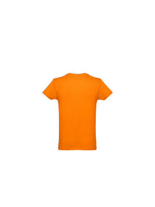 Thunderhead Ανδρικό Διαφημιστικό T-shirt Κοντομάνικο σε Πορτοκαλί Χρώμα
