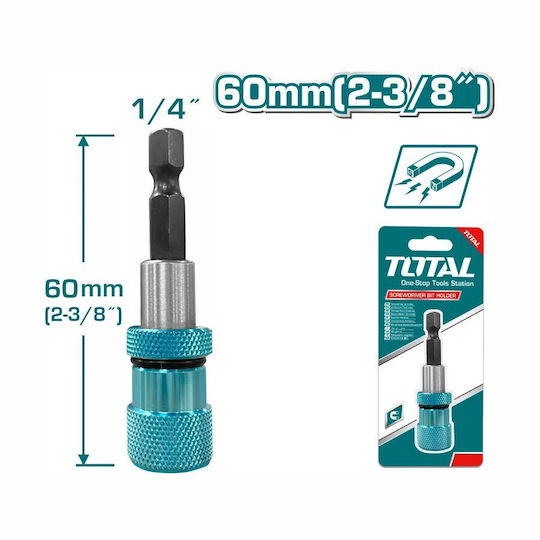 Total Adapter with Socket 1/4'' and Output Bit Holder