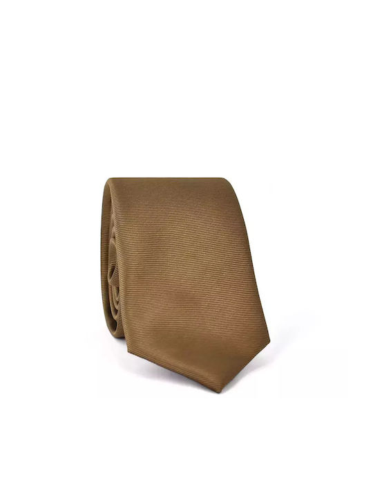 Venturi Men's Tie Monochrome Brown