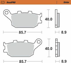 Moto Master Motorcycle Brake Pads