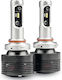 Car and Motorcycle Lamps H10 LED 12V 2 Pieces