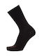 Ulisse Men's Solid Color Socks Brown