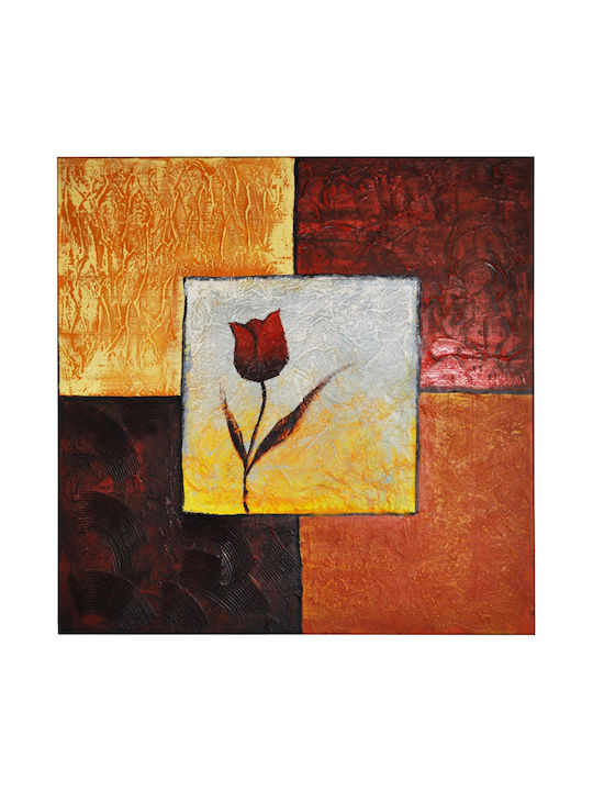 Sinialo Gemälde auf Leinwand 80x80cm