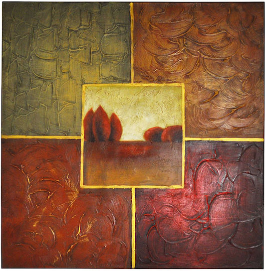 Sinialo Πίνακας σε Καμβά 80x80cm