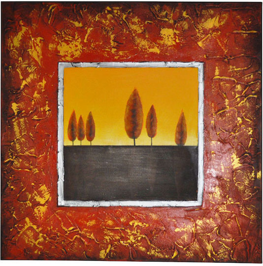 Sinialo Painting on Canvas 80x80cm