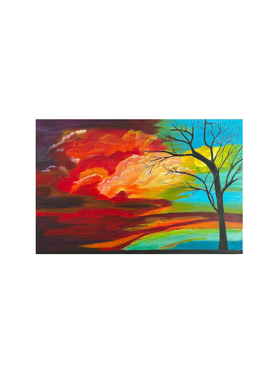 24home.gr Painting on Canvas 60x40cm