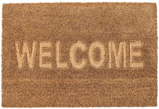 Bizzotto Πατάκι Εισόδου από Κοκοφοίνικα Maris Welcome Καφέ 40x60εκ.