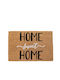 Bizzotto Coconut Fiber Doormat Central Home Sweet Home Brown 40x60cm