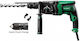 Hikoki Impact Demolition Hammer Electric 830W with Chuck SDS Plus DH26PMCW1Z