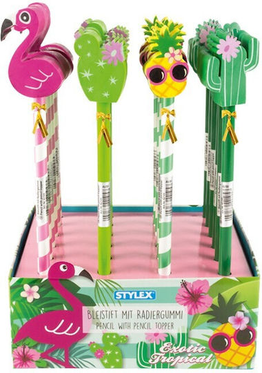 Stylex Creative Tropical Creion cu Radieră (desene și modele diverse)