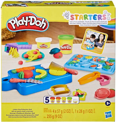 Hasbro Play-Doh Plasticine - Game Chef Starter Set for 3+ Years, 5pcs F6904