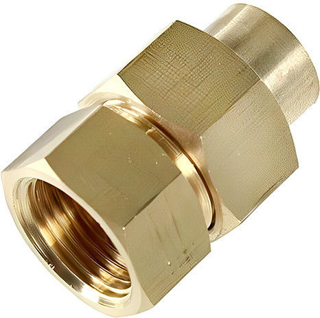 T-Fittings Ραкор Свързване на тръба Месинг 1/2" Жена 18мм 0857