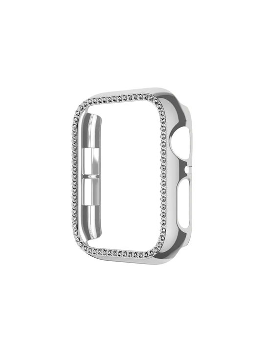 Sonique Πλαστική Θήκη σε Ασημί χρώμα για το Apple Watch 40mm
