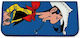 PO.S Lucky Luke Тютюнева чанта със закопчаване 15x7.5см.