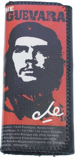 PO.S Che Guevara Καπνοθήκη από Δερματίνη με Μαγνητικό Κούμπωμα 15x7.5εκ.