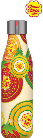 Les Artistes Pull Can'it Μπουκάλι Θερμός Ανοξείδωτο 500ml Chupa Fruit με Καλαμάκι