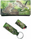 Dino Rossi Tobacco Pouch With Magnetic Clasp 16x9cm Green