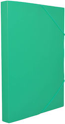 Salko Paper Plastic File Box with Rubber Band 3...
