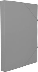 Salko Paper Plastic File Box with Rubber Band 3...