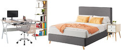 HomeMarkt Studentenmöbel-Sets Schlafzimmer 5 Stück HM11895