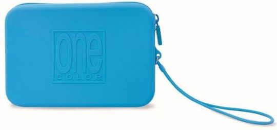 Blasetti One Color Pencil Case Barrel Light Blue