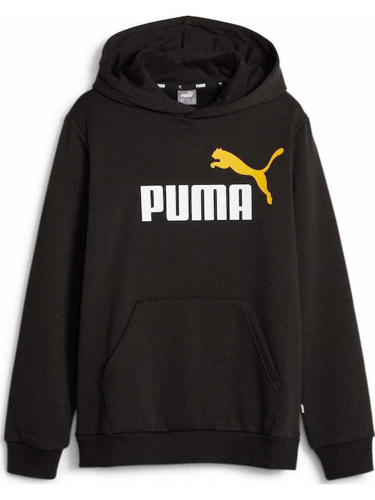 PUMA Kinder-Sweatshirt mit Kapuze und Taschen S...