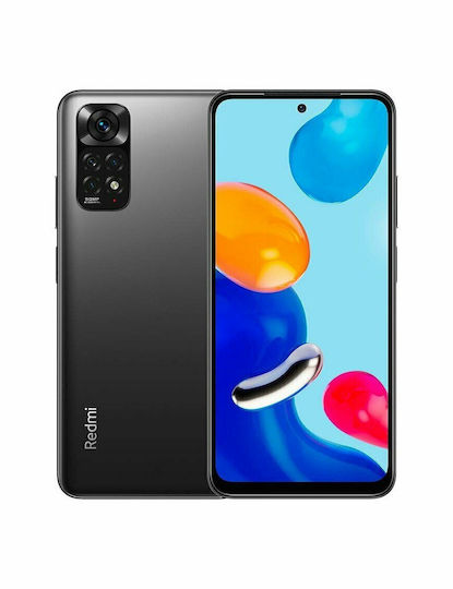 Xiaomi Redmi Note 11 (4/128GB) Сив Реновиран Grade A