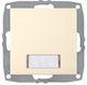 Mono Electric Front Plate Wall Push Bell Button without Frame Gold 500-001735129