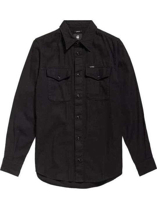 G-Star Raw Marine Cu mânecă lungă Denim Cămașă ...