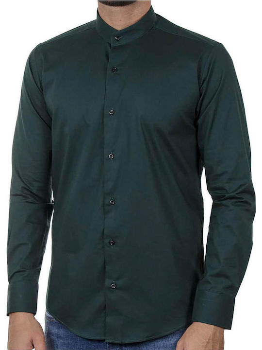 Endeson Fashion Μακρυμάνικo Πουκάμισο σε Στενή ...