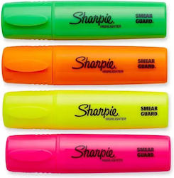 Sharpie Fluo XL Μαρκαδόροι Υπογράμμισης Σετ 4 χρώματα