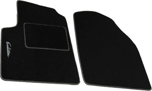 Carpower Front Mats Universal 2pcs Black