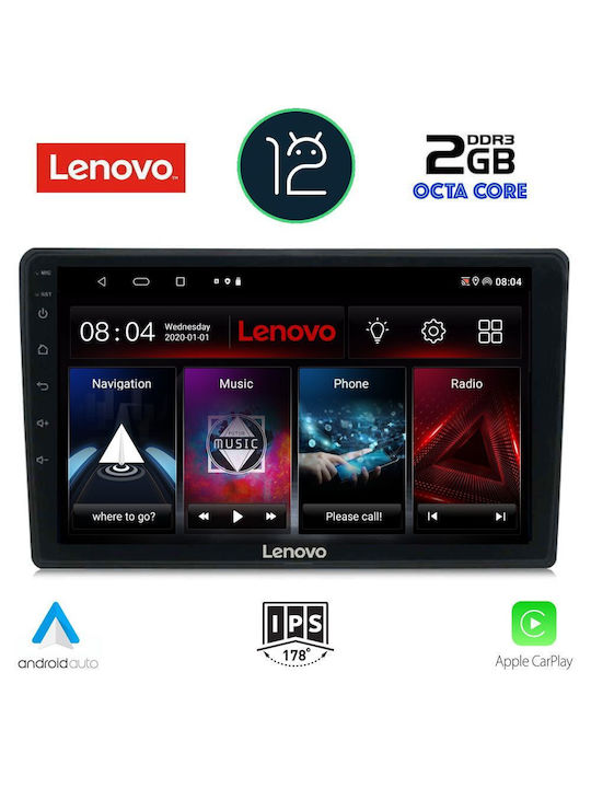 Lenovo Sistem Audio Auto pentru Citroen C4 / DS4 2018> (Bluetooth/USB/AUX/WiFi/GPS/Apple-Carplay) cu Ecran Tactil 10.1"