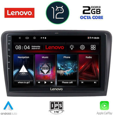 Lenovo Ηχοσύστημα Αυτοκινήτου για Skoda Superb με Clima (Bluetooth/USB/AUX/GPS) με Οθόνη Αφής 10.1"