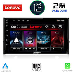 Lenovo Car Audio System for Skoda Karoq / Kodiaq 2016> with Clima (Bluetooth/USB/AUX/WiFi/GPS/Apple-Carplay) with Touch Screen 10.1"