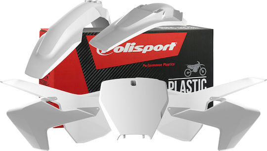 Polisport Motorcycle Plastic Set for Husqvarna FC 450 / FC 350 White