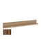 Shelf Wall Beige 58x6x6.8cm