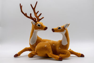 Keroplast Christmas Deer Figure Brown 24cm