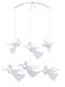 Flensted Mobiles Christmas Figure Cherub White Height 38cm