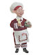 Inart Christmas Fabric Elf Figure 30cm