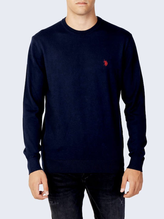 U.S. Polo Assn. Men's Long Sleeve Sweater Navy Blue