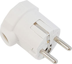 KAL Electronics Stecker Männlich Schuko Ecke Weiß KAL Electronics Stecker Männlich Schuko Ecke Weiß