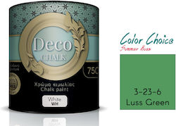 Pellachrom Deco Chalk Paint Χρώμα Κιμωλίας 3-23-6 Luss Green 750ml