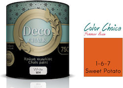 Pellachrom Deco Chalk Paint Χρώμα Κιμωλίας 1-6-7 Sweet Potato 750ml