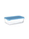 Espiel Snowbox Δοχείο Φαγητού Γυάλινο Μπλε 780ml