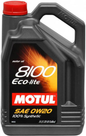 Motul ECO-LITE 8100 Συνθετικό Λάδι Αυτοκινήτου 0W-20 4lt