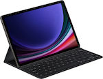 Samsung Slim Book Klappdeckel mit Tastatur Englisch US Schwarz (Galaxy Tab S9 Ultra) EF-DX910UBEGWW