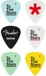 Fender 351 Celuloid Alegeri 6 Bucăți Fender 351 Celuloid Alegeri 6 Bucăți